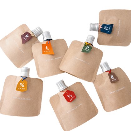 Recyclable Cosmetic Packaging Bags