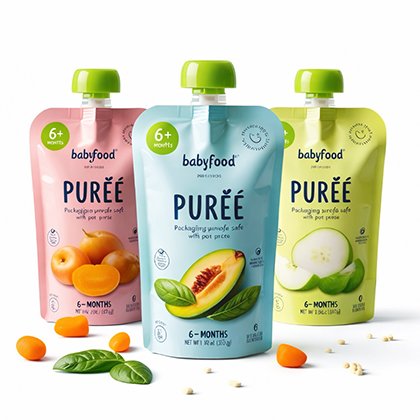 Baby Food Spout Pouch