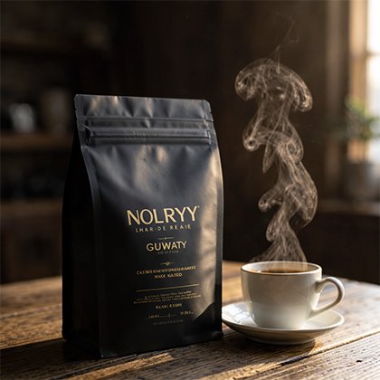 Coffee Flat Bottom Pouch