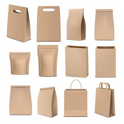 Kraft Paper Eco Packaging Bags