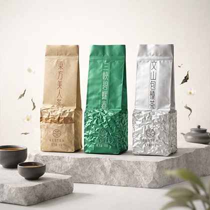 Tea Flat Bottom Pouch